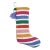 Rainbow Hook Stocking with Pom Pom Tassel For Sale