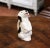 Full of personality, this vintage ceramic pitcher is modeled as a seated dog begging for a treat. Crafted in France circa...