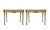 Beige Pair of Italian Neoclassical Carved Wood Console Tables With Swag Anf Urn Motif For Sale - Image 8 of 8