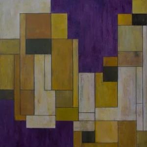 Contemporary Abstract Geometric Painting