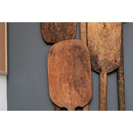 19th Century Antique Bakery Paddles—Set of 5 For Sale - Image 5 of 7