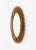 Brown Vintage Round Wall Mirror in Bamboo and Rattan by Franco Albini, 1960s For Sale - Image 8 of 13