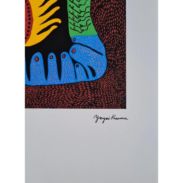 Pop Art After Yayoi Kusama, Untitled, Lithograph, 1990s For Sale - Image 3 of 8