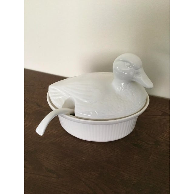 Vintage California Usa Ceramic Duck Soup Tureen For Sale In Orlando - Image 6 of 6