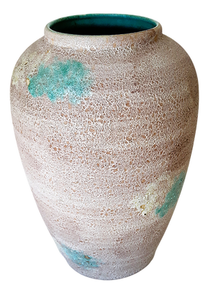 Lava Ceramic Floor Vase, West Germany, 1960s