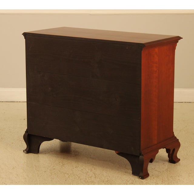 Eldred Wheeler Country Chippendale Cherry Dresser Chest For Sale - Image 13 of 14