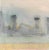 Skyline against of a pink sunset by San Francisco artist Chris Cacciotti (American, 20th Century). Signed and dated "C...