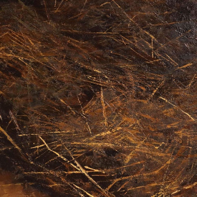 Giovanni Sottocornola, Figurative Scene, Oil on Canvas For Sale - Image 6 of 12