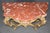 19th Century French Rococo Carved Giltwood Marble Top Console Table For Sale - Image 4 of 14