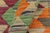 Textile Southwestern Turkish Kilim Gray Beige Hand-Woven Wool Rug For Sale - Image 7 of 9