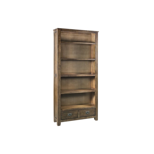 Mission Open Shelf Bookcase - Micheal Cherry For Sale - Image 13 of 17