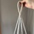 Handwoven Cotton Macrame Tiered Plant Hanger For Sale - Image 6 of 8