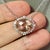 Natural Morganite Diamond Necklace 14k Gold 10.67 TCW Certified For Sale - Image 10 of 11