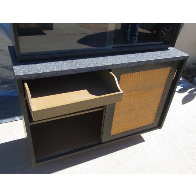 Mid 20th Century Mid 20th Century 2 Piece Holman Furniture China Hutch Buffet Credenza For Sale - Image 5 of 12