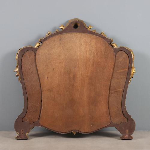 Carved and Gilded Style Mirror For Sale - Image 10 of 11