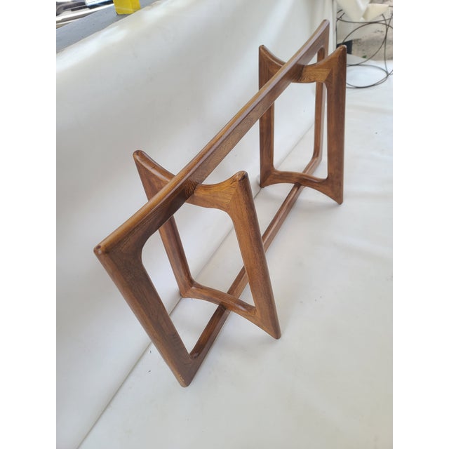 Adrian Pearsall Sculptural Walnut Console Table For Sale - Image 12 of 14