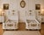 1950s 1950 French Louis XVI White Gold Wood Twin Bedframes - Pair For Sale - Image 5 of 14