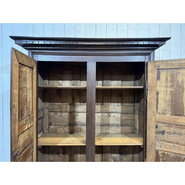 18th Century Oak Wardrobe For Sale - Image 12 of 16