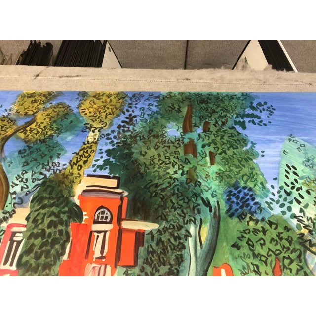 Raoul Dufy Paddock-deauville, 1960 For Sale - Image 11 of 12