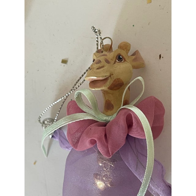 3 Rare collectible Christmas Ornaments figurines, designers, one wax angel.