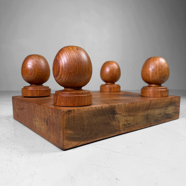 Brown Vintage Japanese Shogi Board, 1950s For Sale - Image 8 of 11