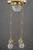 Art Deco Chandelier with Cut Glass Shades, Vienna, 1920s For Sale - Image 6 of 18