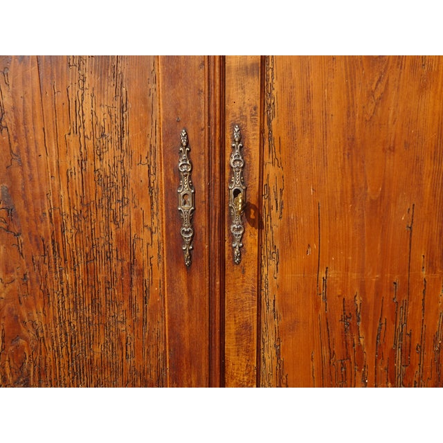 Vintage Parisian Pine Buffet, 1890s For Sale - Image 11 of 18