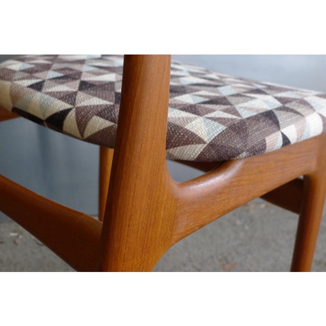 Set of Mid-Century Danish Teak Dining Chairs by Schiønning & Elgaard for Randers Møbelfabrik For Sale - Image 9 of 18