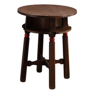 Art Deco Side Table, 1940s For Sale