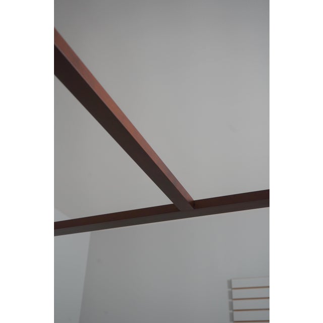 Henkel Harris Cherry Queen Size Pencil Post Bed For Sale - Image 9 of 18