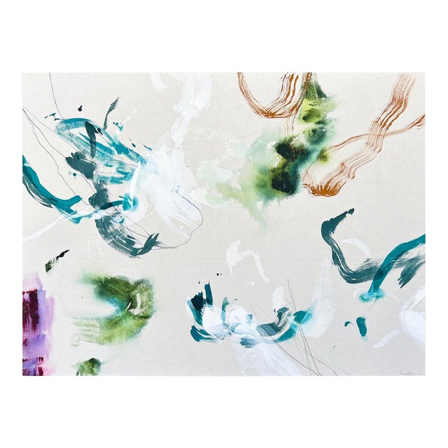 "Interwoven Collection No. 7" Contemporary Original Abstract Painting by Beth Winterburn For Sale