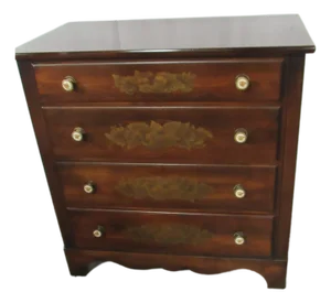 1980s Hitchcock Bachelors Chest Dresser Farmhouse Signed