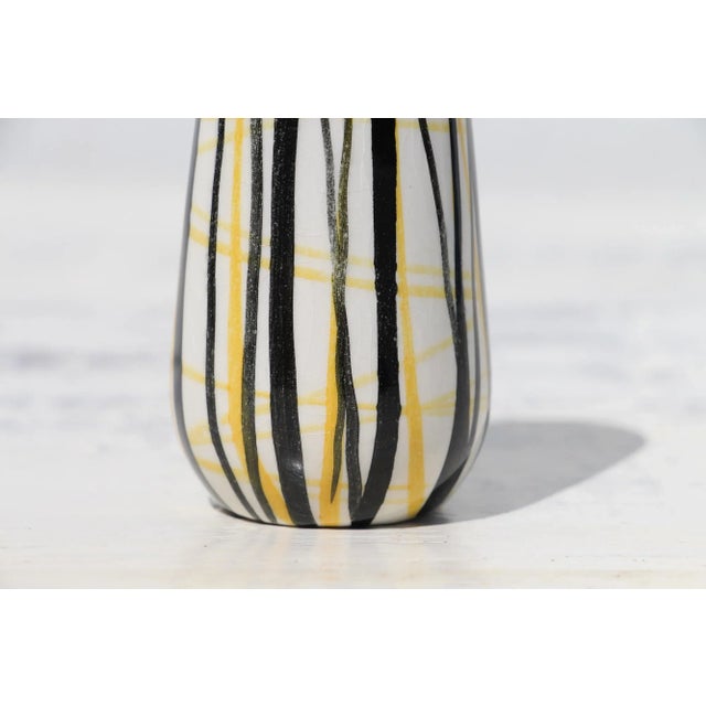 Ceramic Mid-Century Modern West Germany Small Ceramic Vase For Sale - Image 7 of 13