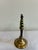 Vintage Brass Hanukkah Menorah With Nine Candle Holders For Sale - Image 10 of 15