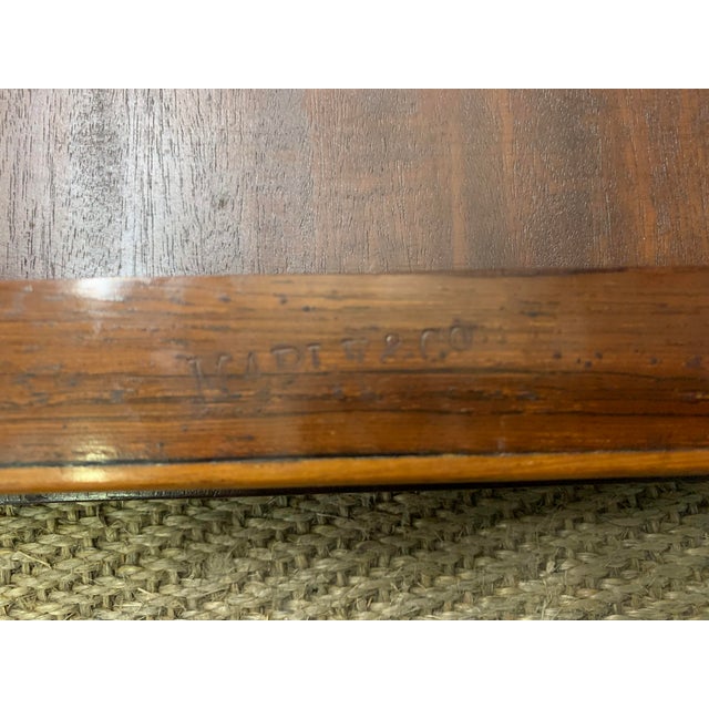 Inlaid Rosewood Table by Maple & Co., 1895 For Sale - Image 7 of 7