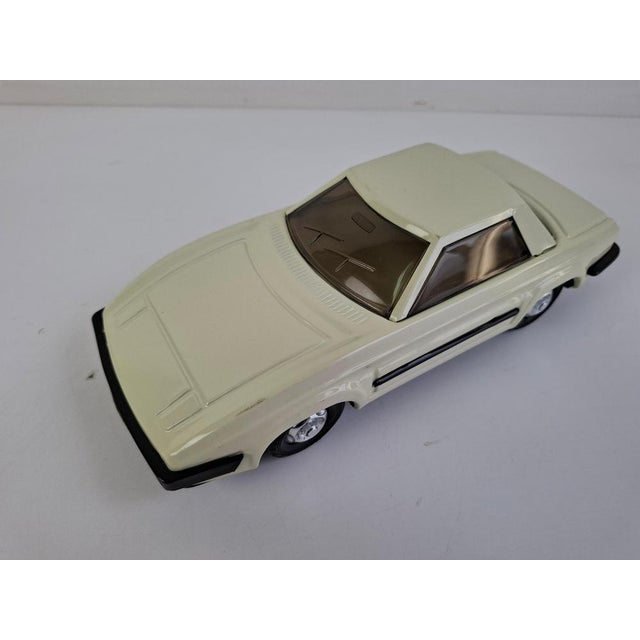 Beige Mid-Century Modern Czechoslovak Norma Toy Car in Tin from Ites Igra, 1970s For Sale - Image 8 of 18
