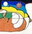 Modernist Abstract "Manan Du Terre" by Lt Milton 1987 For Sale - Image 4 of 8