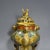 Pure Copper Cloisonne Filigree Flying Beast Incense Burner Censer - Gilt Gold Body With Colored Enamel For Sale - Image 9 of 9
