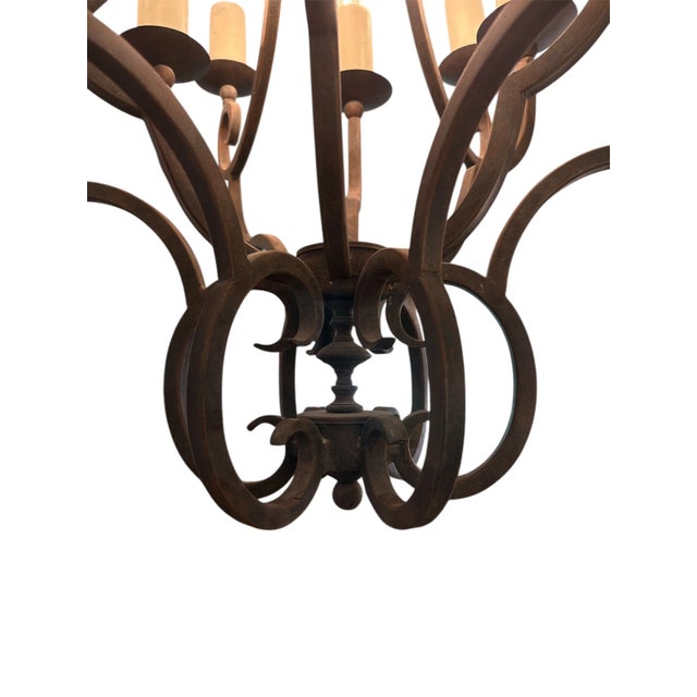 Bring timeless elegance and rich artisan craftsmanship into your home with the Arte De Mexico Wrought Iron 12-Light...