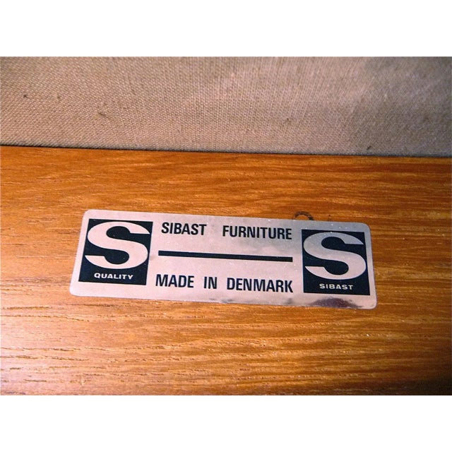 Danish Teak 341 Armchair by Arne Vodder for Sibast, 1960s For Sale - Image 10 of 11