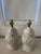 Traditional Lattice Ginger Jar Table Lamps - A Pair For Sale - Image 3 of 8