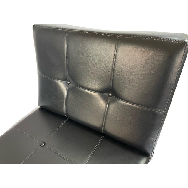 Airborne Set of Samouraï Armchairs attributed to Joseph André Motte for Airborne, 1970s For Sale - Image 4 of 10