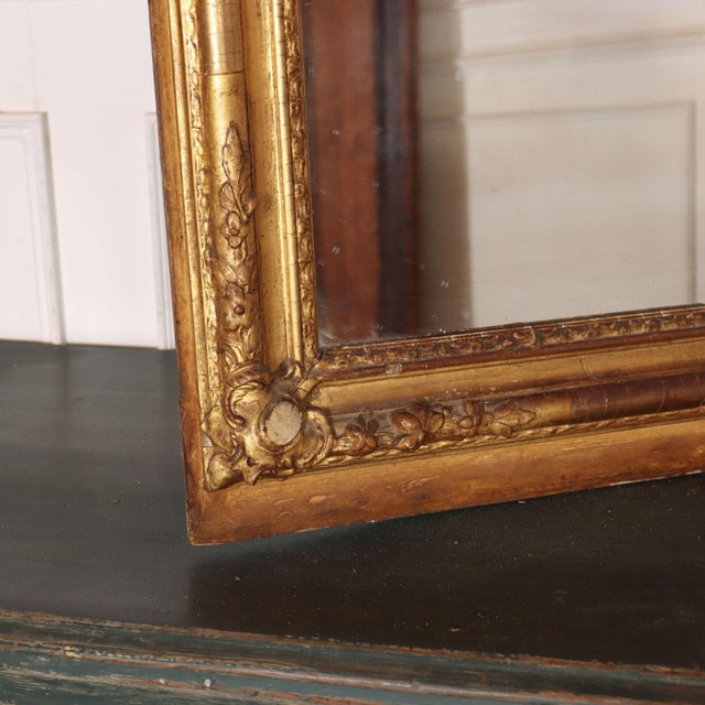 French Gilt Mirror, 1890s For Sale - Image 5 of 9