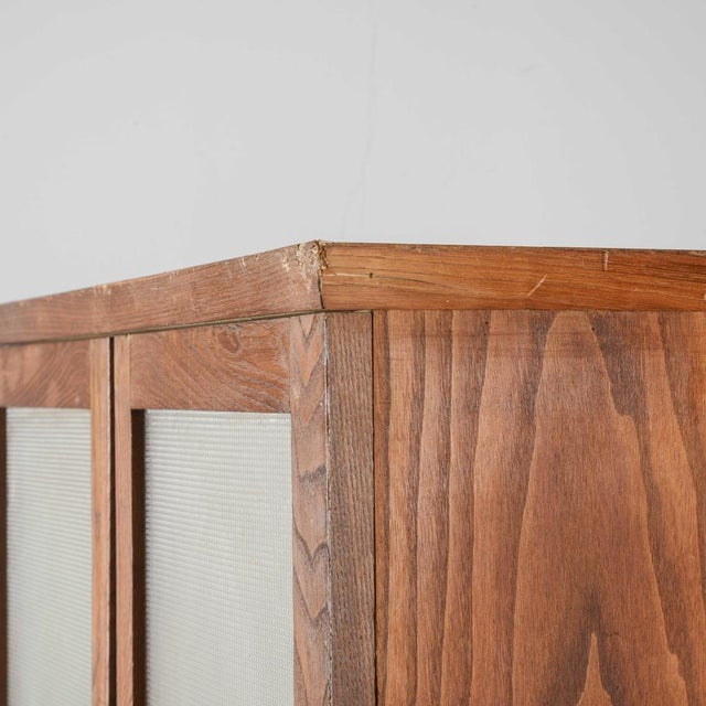 Vintage Cabinet in Glass For Sale - Image 6 of 9