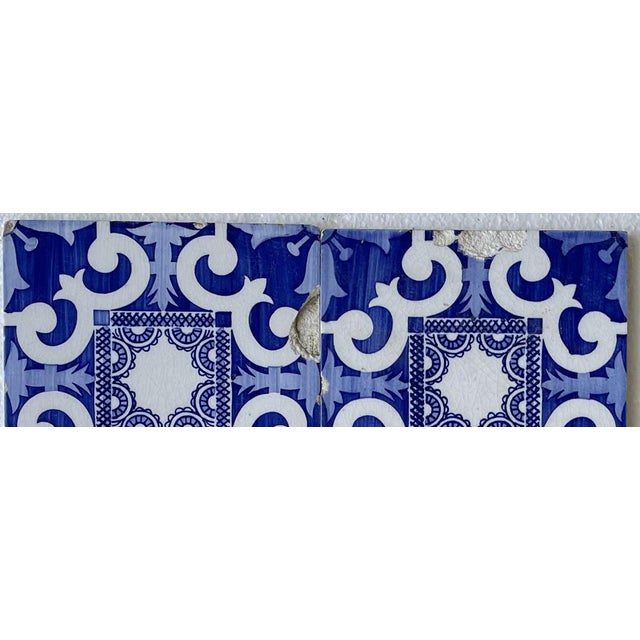 Earthenware Tiles, 19th Century, Set of 4 For Sale - Image 6 of 8