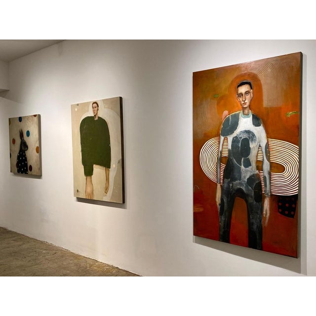 Michele Mikesell, The Griffin, 2022, Oil on Canvas For Sale - Image 15 of 17