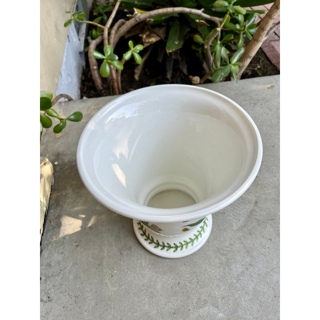 Shabby Chic Portmeirion Botanical Garden Porcelain "Cache Pot No. 2" For Sale - Image 3 of 6