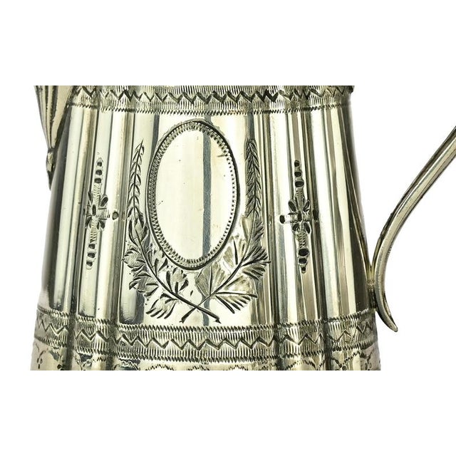 Vintage Silver Sheffield Carafe, 19th Century For Sale - Image 5 of 6