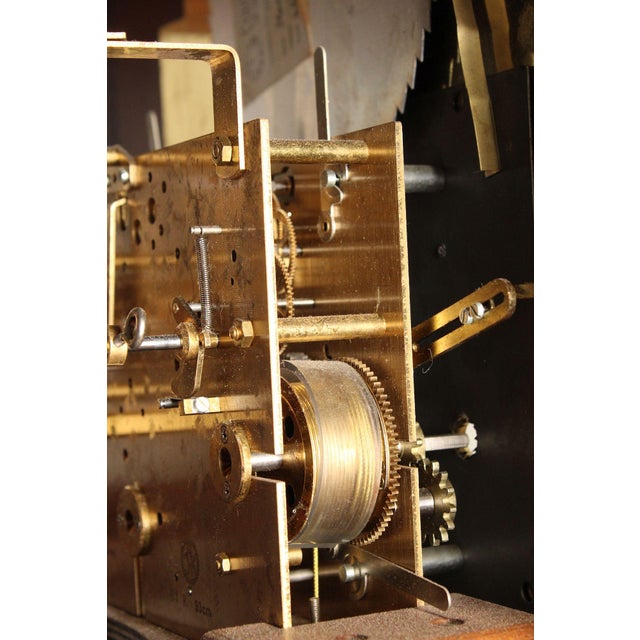 Late 20th Century GMK Fancher 'Melrose' Mahogany Grandfather Clock For Sale - Image 12 of 12