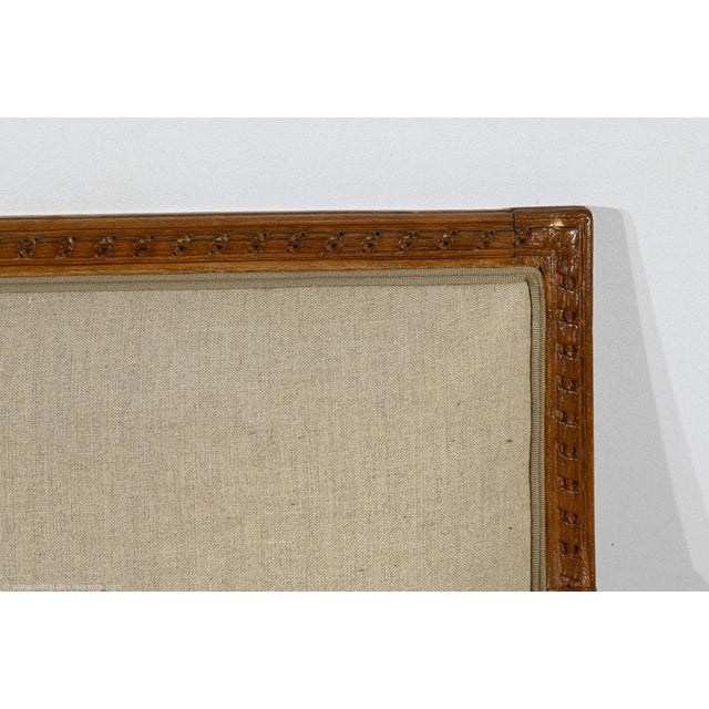 Early 19th Century Louis XVI Stained Beech Bench For Sale - Image 11 of 18